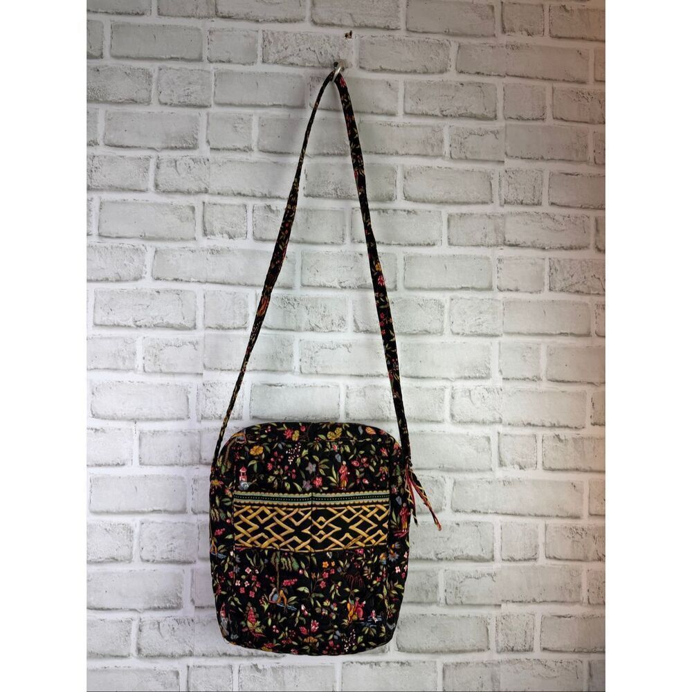 Vera Bradley Rare Ming Asian Pattern Moms Day Out Shoulder Purse Crossbody Bag - Picture 8 of 10